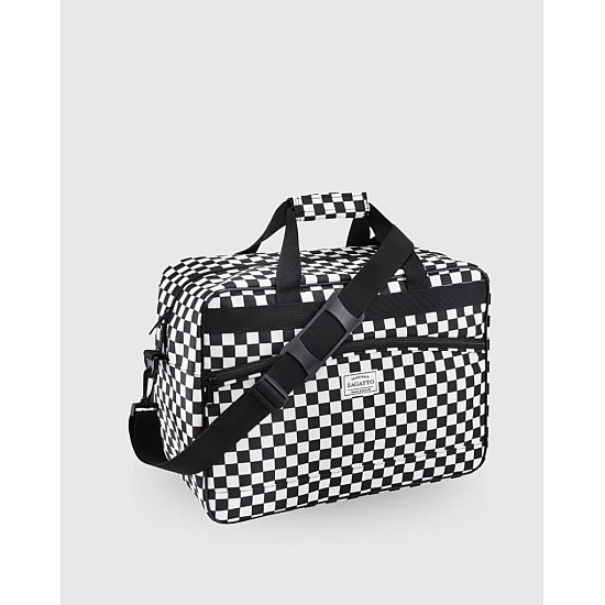 Šaškių lentos rašto kelioninis krepšys Boca