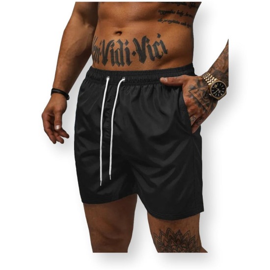 Maudymosi šortai juodi Vici JS/XL019/1 - Šortai | Bridžai Maudymosi šortai juodi Vici JS/XL019/1