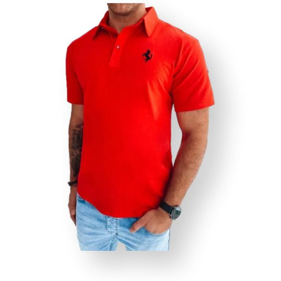 Raudoni polo marškinėliai Horen PX0586 - Marškinėliai Raudoni polo marškinėliai Horen PX0586 Premium