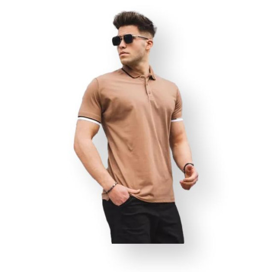 Vyriški rudi marškinėliai Duane PK5834 Premium