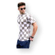 Vyriški rudi marškinėliai Francisco PK5808 - Marškinėliai Vyriški rudi marškinėliai Francisco PK5808 Premium