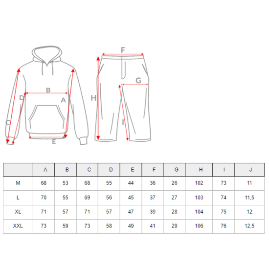 Dark grey tracksuit Mover Sports suits