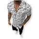 Patterned shirt for men Uran E/1400/35 - For men Patterned shirt for men Uran E/1400/35