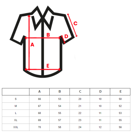 Patterned shirt for men Uran E/1400/35 - For men Patterned shirt for men Uran E/1400/35