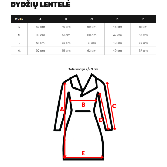 Juodos spalvos žieminė moteriška striukė Marisa JS/16M9100/392Z