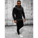 Juodas vyriškas veliūrinis komplektas Rolos