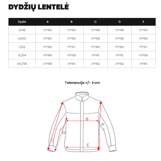 Juoda vyrška dygsniuota žieminė striukė Poker JS/31M5008