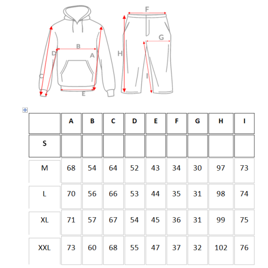 Black hooded zip-up tracksuit for men PK3030 - Clothing with inscriptions Black hooded zip-up tracksuit for men PK3030