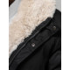 VYRIŠKA JUODA ŽIEMINĖ STRIUKĖ Onee JS/22M319/392 - Vyriškos Striukės ir Paltai VYRIŠKA JUODA ŽIEMINĖ STRIUKĖ Onee JS/22M319/392