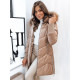 Women's beige winter jacket Favi TY4058 - For women Women's beige winter jacket Favi TY4058
