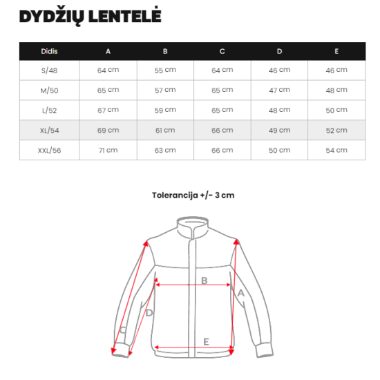 Juoda vyriška dygsnuota striukė su gobtuvu Mino JS/31M5006