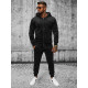 Black men's velour set Style JS/8C1169/29 - For men Black men's velour set Style JS/8C1169/29 Premium
