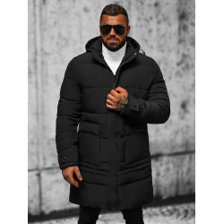 Vyriška juoda dygsniuota striukė Storm