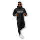 Black sports set Holand 8C8115 - For men Black sports set Holand 8C8115