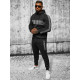 Black sports set Holand 8C8115 - For men Black sports set Holand 8C8115