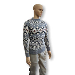 Vyriškas mėlynas megztinis Flake