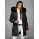 Juoda moteriška žieminė striukė Tamira JS/16M9121/62 - Moterims Juoda moteriška žieminė striukė Tamira JS/16M9121/62