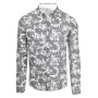 Men's shirt with patterns Fire