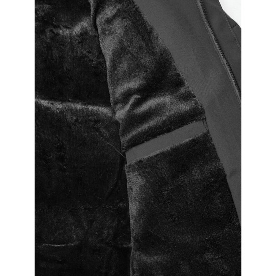 Vyriška juoda dygsniuota striukė Storm JS/31M5011 - Vyrams Vyriška juoda dygsniuota striukė Storm JS/31M5011