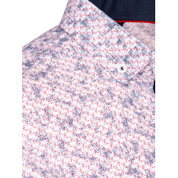 Vyriški rausvos spalvos marškiniai Limpo