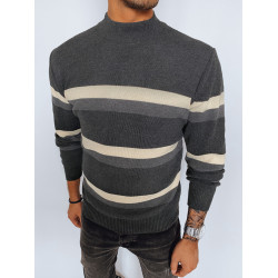 Vyriškas tamsiai pilkas megztinis Enol