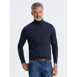 Vyriškas tamsiai mėlynas megztinis Ranol