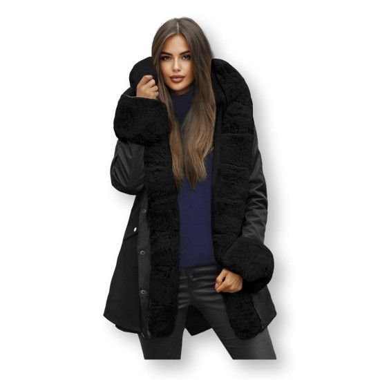 Moteriška juoda striukė Gibon JS/16M9062/392 - Moterims Moteriška juoda striukė Gibon JS/16M9062/392
