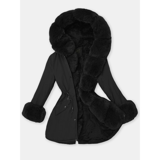 Moteriška juoda striukė Gibon JS/16M9062/392 - Moterims Moteriška juoda striukė Gibon JS/16M9062/392