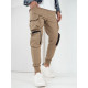 Men's brown trousers Oldy UX4166 - Trousers Men's brown trousers Oldy UX4166