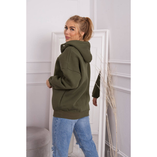 Khaki jumper for women Kesi 21807 - For women Khaki jumper for women Kesi 21807