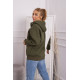 Khaki jumper for women Kesi 21807 - For women Khaki jumper for women Kesi 21807
