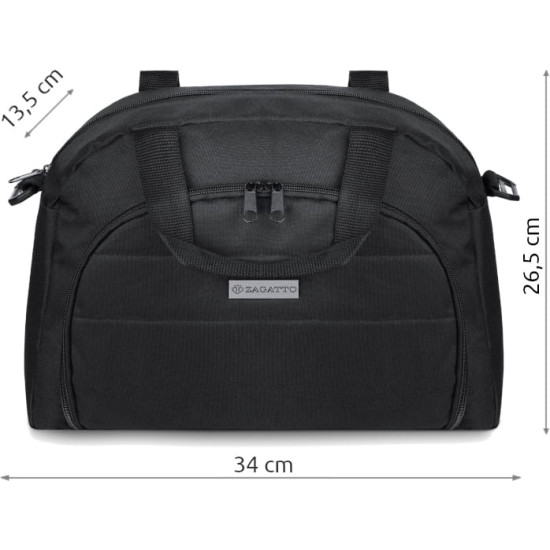 Black Funn handbag for mum ZG664 - Accessories for women Black Funn handbag for mum ZG664