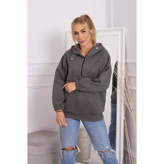 Grey jumper for women Kesi 21804 - For women Grey jumper for women Kesi 21804