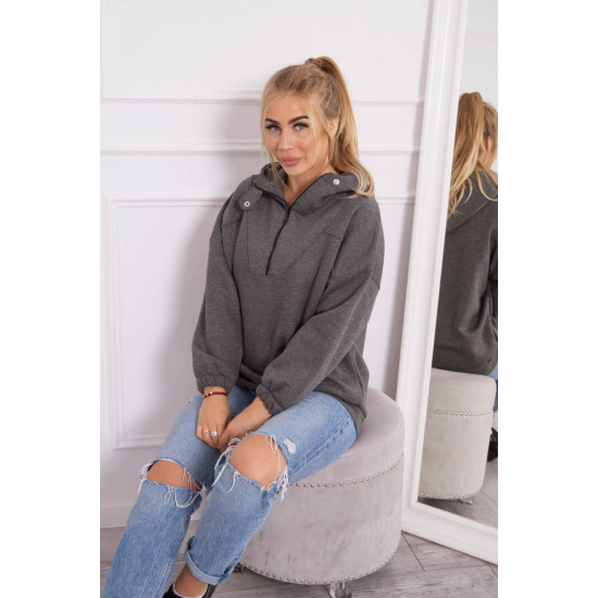 Grey jumper for women Kesi 21804 - For women Grey jumper for women Kesi 21804