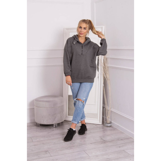 Grey jumper for women Kesi 21804 - For women Grey jumper for women Kesi 21804