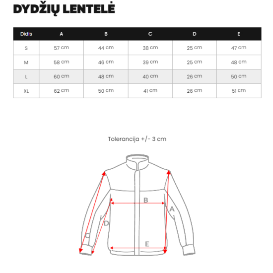 Moteriška juoda striukė Light O/H891Z - Moterims Moteriška juoda striukė Light O/H891Z