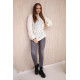 Women's white jumper Rombas 18769 - For women Women's white jumper Rombas 18769