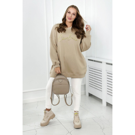 Women's beige jumper CiaoBella 26568 - For women Women's beige jumper CiaoBella 26568
