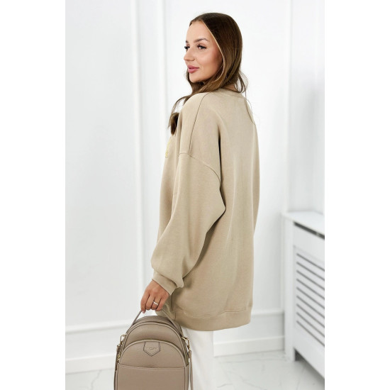 Women's beige jumper CiaoBella 26568 - For women Women's beige jumper CiaoBella 26568