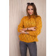 Women's yellow jumper Rombas 18763 - For women Women's yellow jumper Rombas 18763