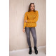 Women's yellow jumper Rombas 18763 - For women Women's yellow jumper Rombas 18763