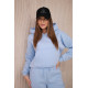 Moteriškas šviesiai mėlynas komplektas Soni