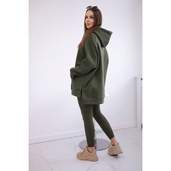 Moteriškas rusvas laisvalaikio komplektas Mocca 27856