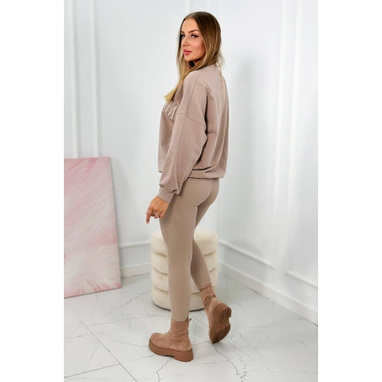 Moteriškas smelio spalvos komplektas California 9451