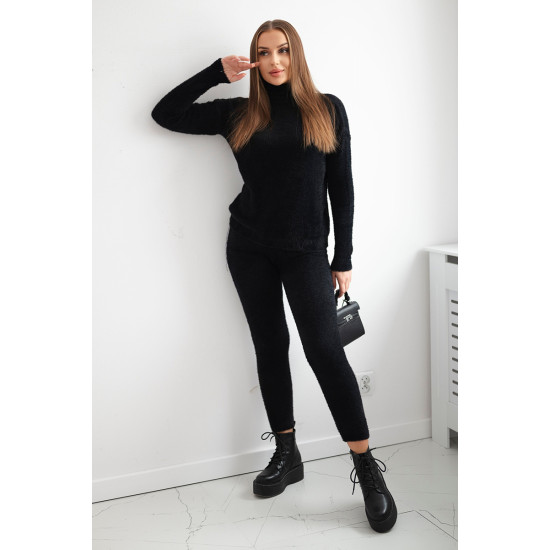 Women's black set Minky 20577 - For women Women's black set Minky 20577