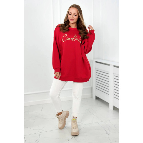 Women's red sweater CiaoBella 26563 - For women Women's red sweater CiaoBella 26563