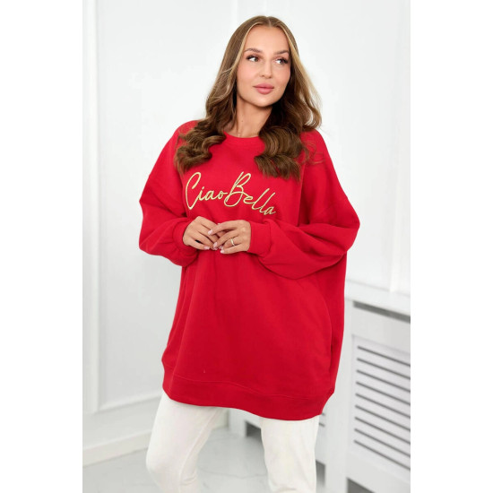 Women's red sweater CiaoBella 26563 - For women Women's red sweater CiaoBella 26563