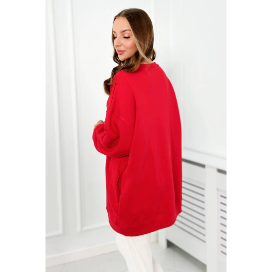 Women's red sweater CiaoBella 26563 - For women Women's red sweater CiaoBella 26563