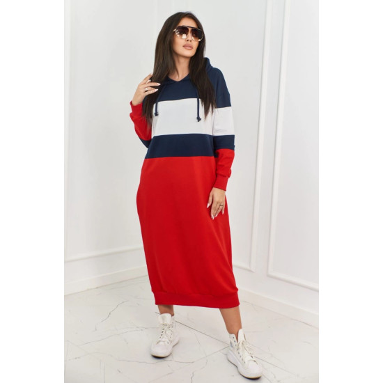 Women's tricolour dress Main 25625 - For women Women's tricolour dress Main 25625
