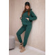 Moteriškas tamsiai žalias komplektas Soni